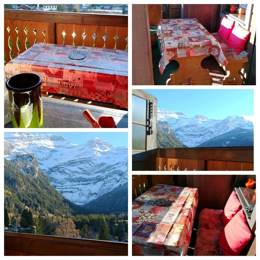 Studio Avec Vue Splendide Sur Les Diablerets Ngoại thất bức ảnh