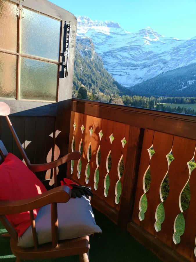 Studio Avec Vue Splendide Sur Les Diablerets Ngoại thất bức ảnh
