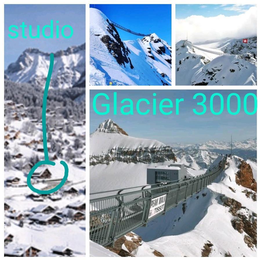 Studio Avec Vue Splendide Sur Les Diablerets Ngoại thất bức ảnh