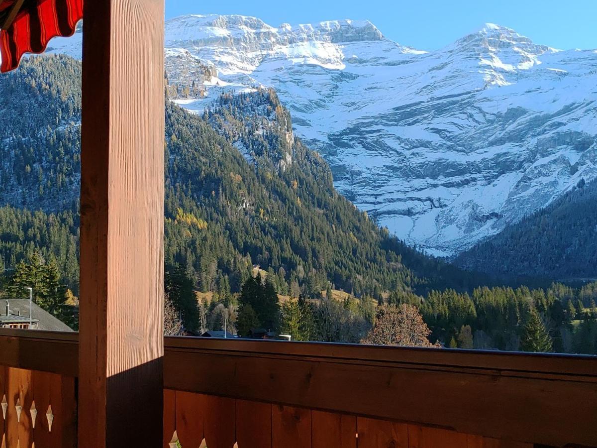 Studio Avec Vue Splendide Sur Les Diablerets Ngoại thất bức ảnh