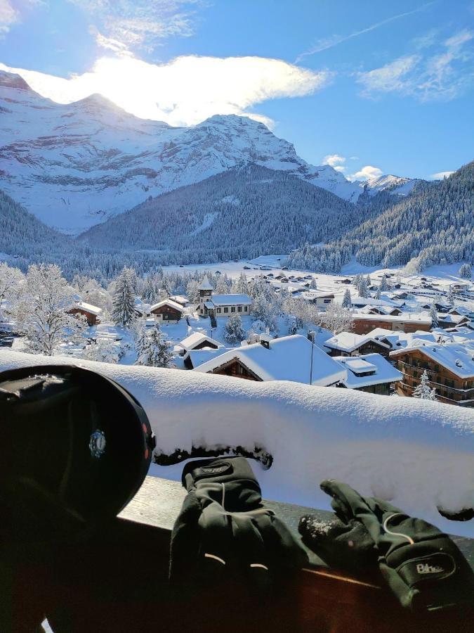 Studio Avec Vue Splendide Sur Les Diablerets Ngoại thất bức ảnh