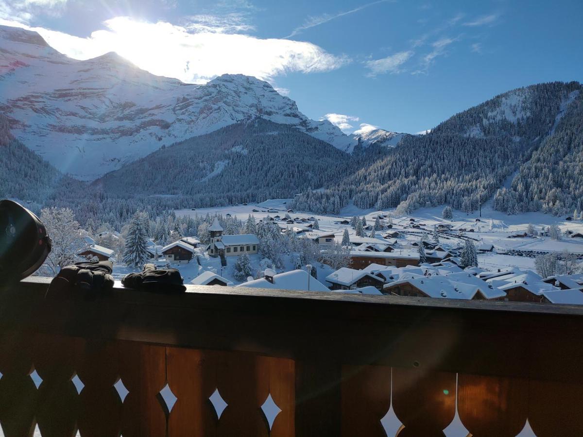 Studio Avec Vue Splendide Sur Les Diablerets Ngoại thất bức ảnh