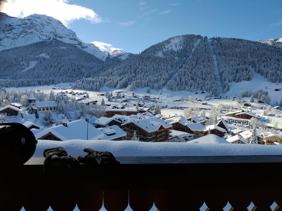 Studio Avec Vue Splendide Sur Les Diablerets Ngoại thất bức ảnh