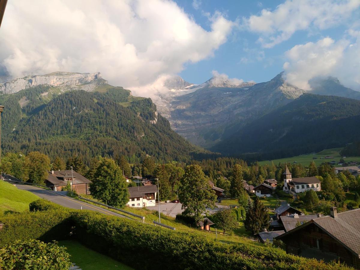 Studio Avec Vue Splendide Sur Les Diablerets Ngoại thất bức ảnh