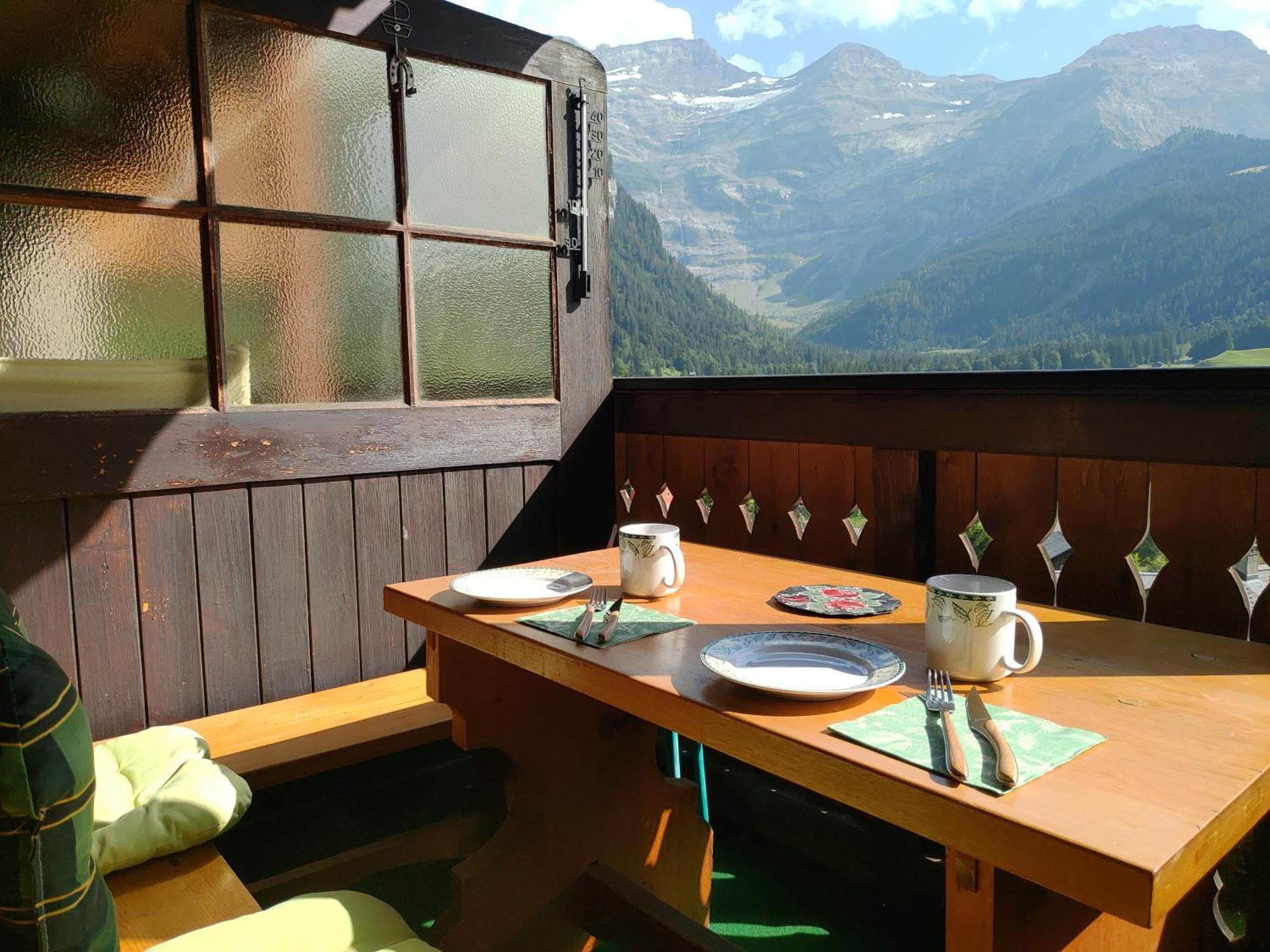Studio Avec Vue Splendide Sur Les Diablerets Ngoại thất bức ảnh